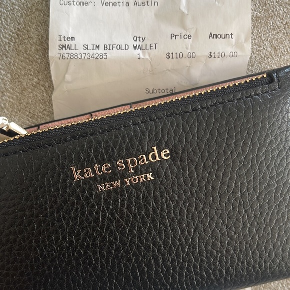 NWT Kate Spade Small Bifold Wallet - Picture 6 of 13